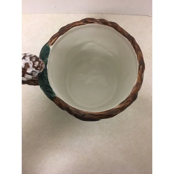 Vintage Bico China Ceramic Deer Decorative Mug Cup Christmas - Picture 4 of 6